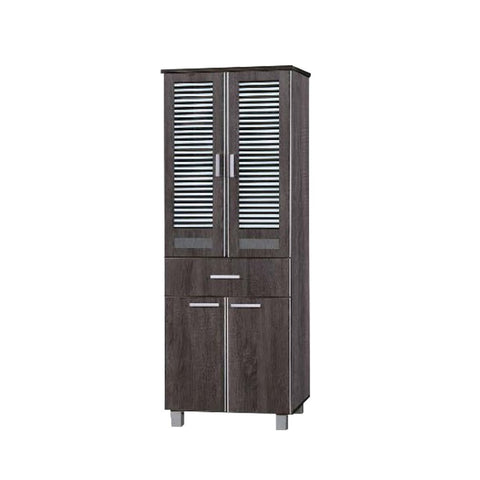 Image of Charlie Series Tall Kitchen Cabinet with Drawer in 3 Designs