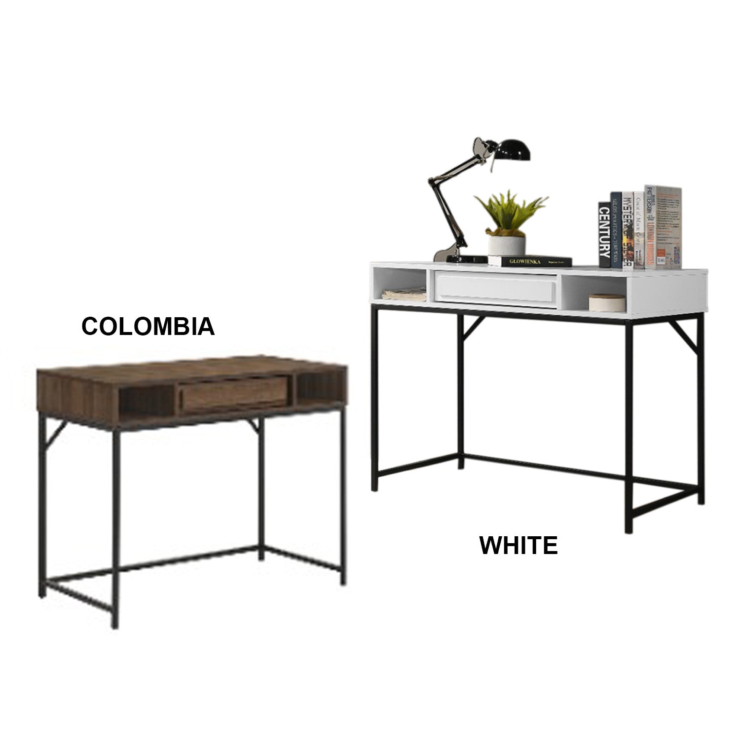 Metis Series 1 Writing Table Series Wooden Study Desk/Computer Table