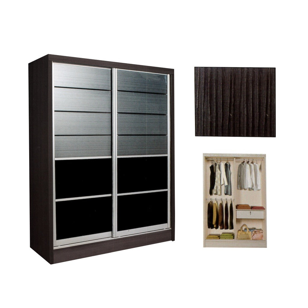 Cielo Series 1 2-Door Sliding Door Wardrobe Multicompartment
