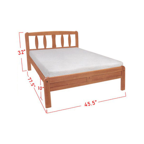 Image of Furnituremart Amory wood bed
