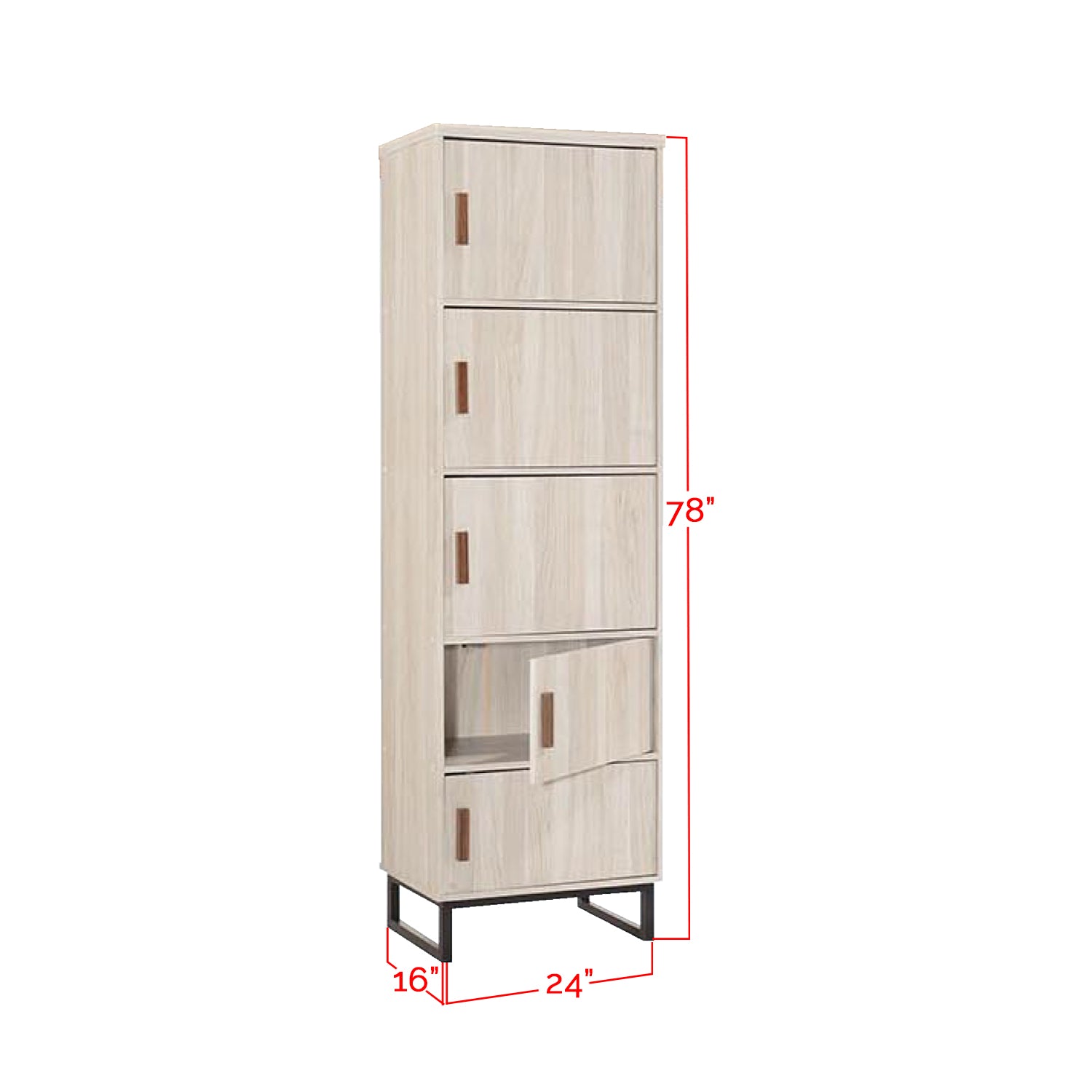 Furnituremart Angel white filing cabinet
