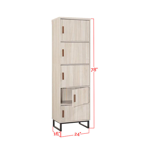 Image of Furnituremart Angel white filing cabinet