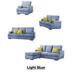 Aniyah 1/2/3 Seater Fabric Sofa Set In 4 Colors-Furnituremart.sg