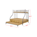 Furnituremart Aurora Series queen size bunk beds