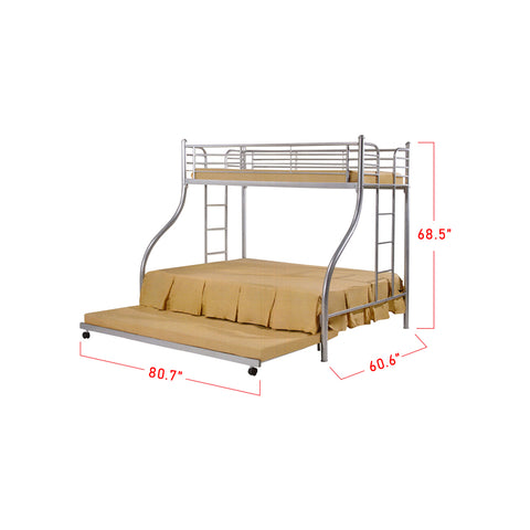 Image of Furnituremart Aurora Series queen size bunk beds