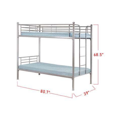 Image of Furnituremart Aurora Series double deck bed frame