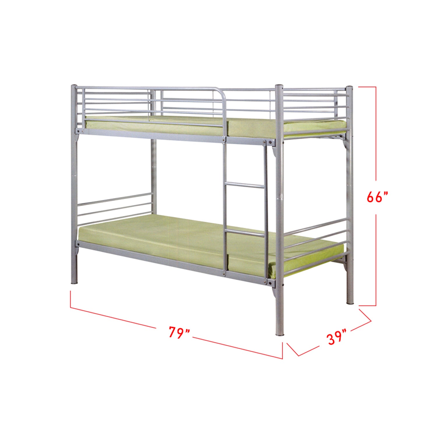 Furnituremart Aurora Series double deck bed steel design