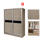 Fuego Series 3 5FT 2-Door Sliding Door Wardrobe Models Mirror