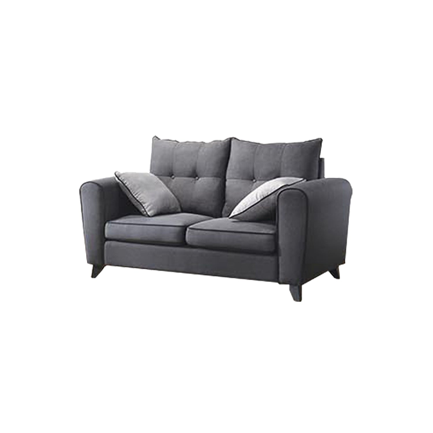 Dixie Series Fabric 1/2/3-Seater L-Shaped Sofa Set with Chaise in 5 Colours