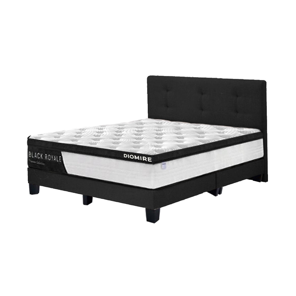 Parker Series Fabric Divan Bed Frame In Single, Super Single, Queen, And King Size-Bed Frame-Furnituremart.sg