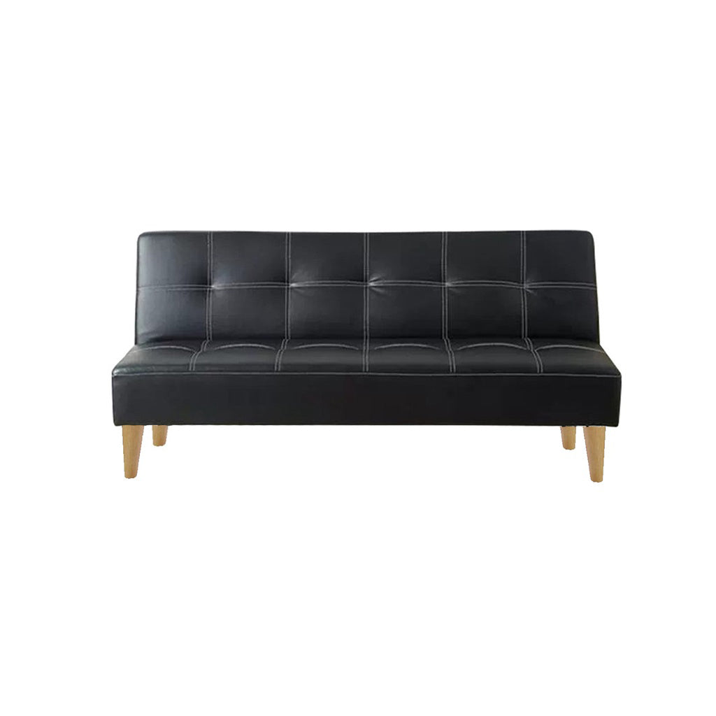Sofia 6 Feet Leather Sofa Bed In 4 Colours