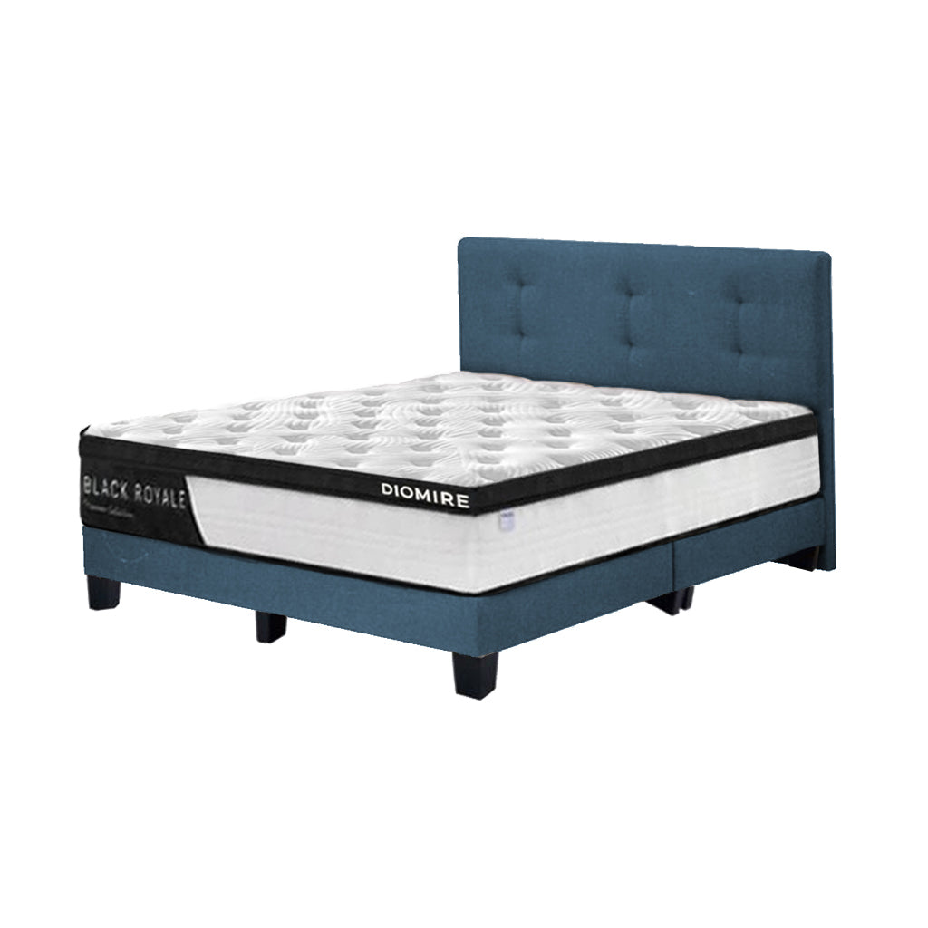 Parker Series Fabric Divan Bed Frame In Single, Super Single, Queen, And King Size-Bed Frame-Furnituremart.sg