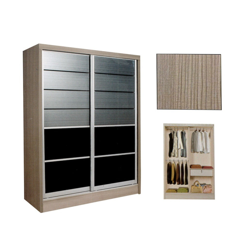 Cielo Series 1 2-Door Sliding Door Wardrobe Multicompartment
