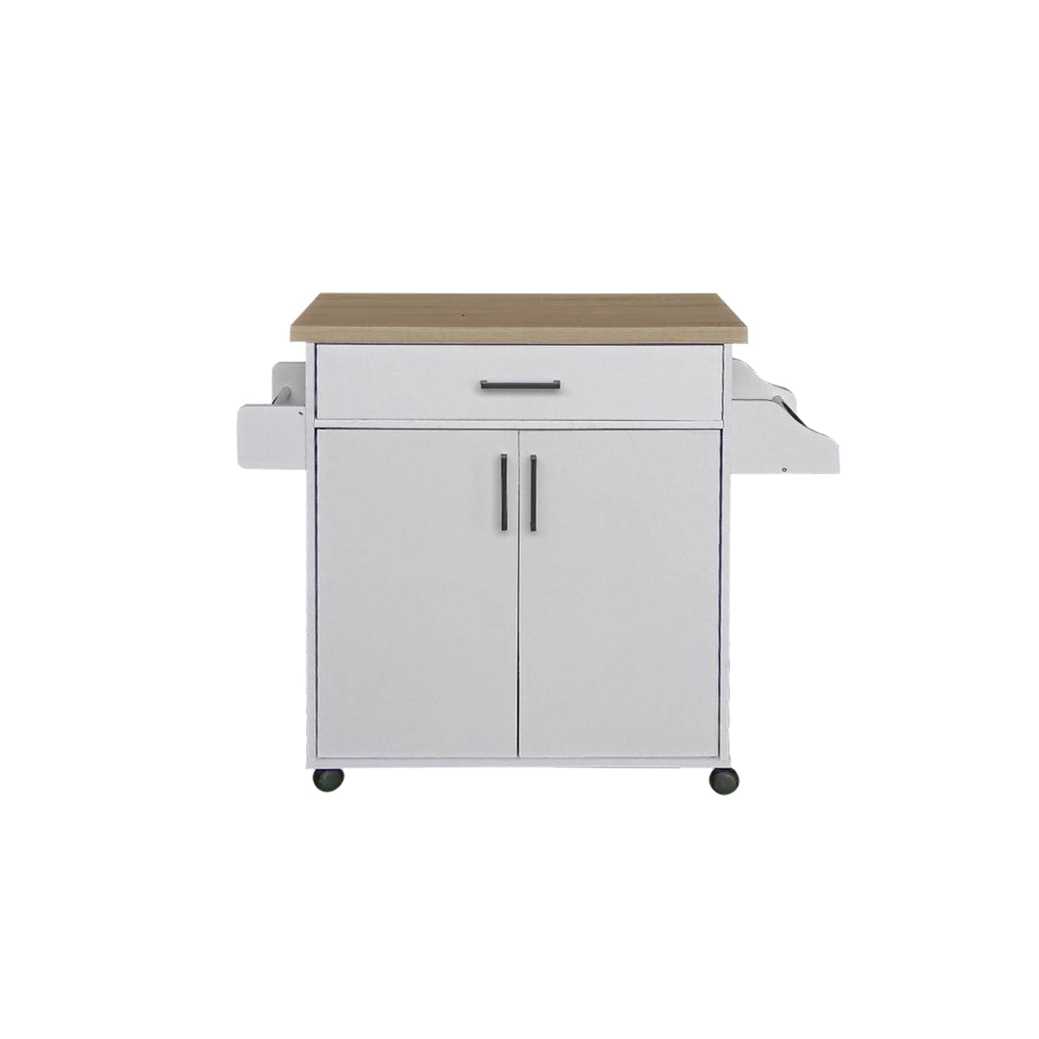 Kiriko Series 2 Low Kitchen Cabinet In White Colour