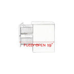 Furnituremart Bane Series bedside drawers