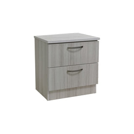 Bane Series Bedside Table In White Wash