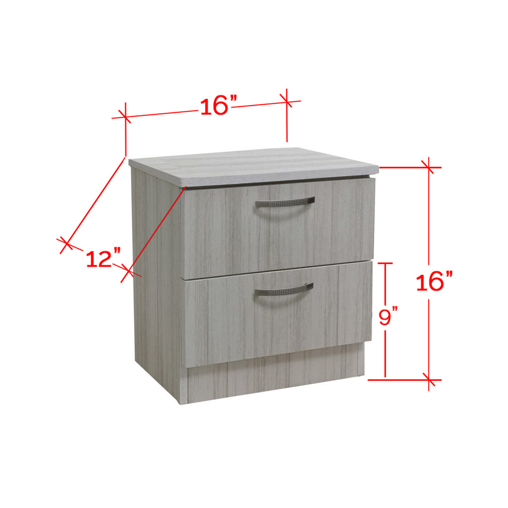 Furnituremart Bane Series nightstand with drawers