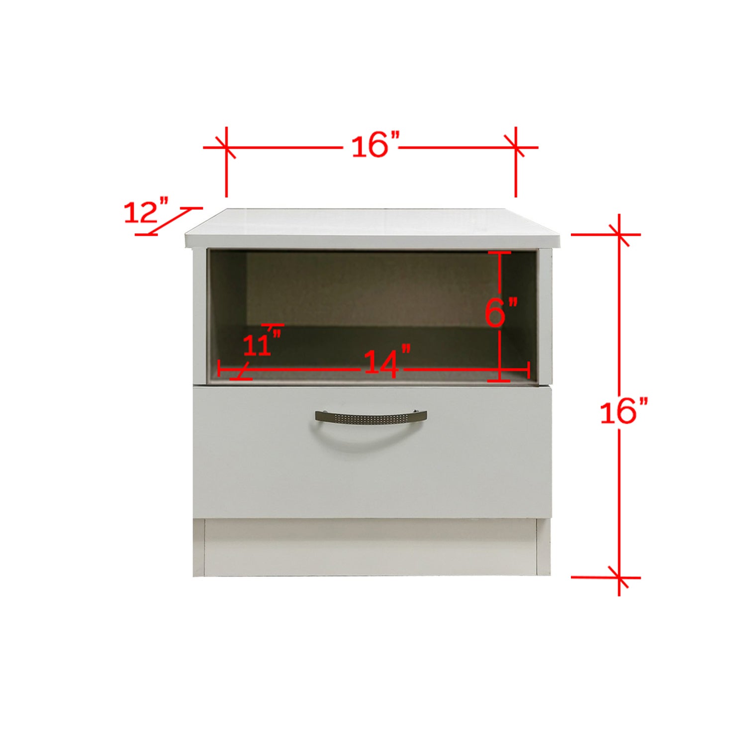 Furnituremart Barn Series drawer side table