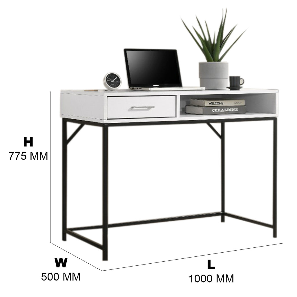 Metis Series 2 Writing Table Series Wooden Study Desk/Computer Table