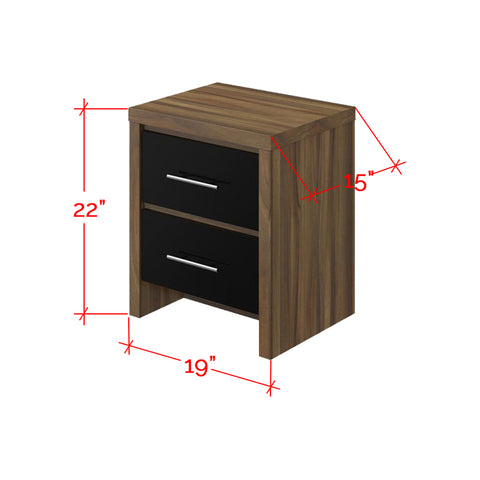 Image of Furnituremart Bern Series drawer side table