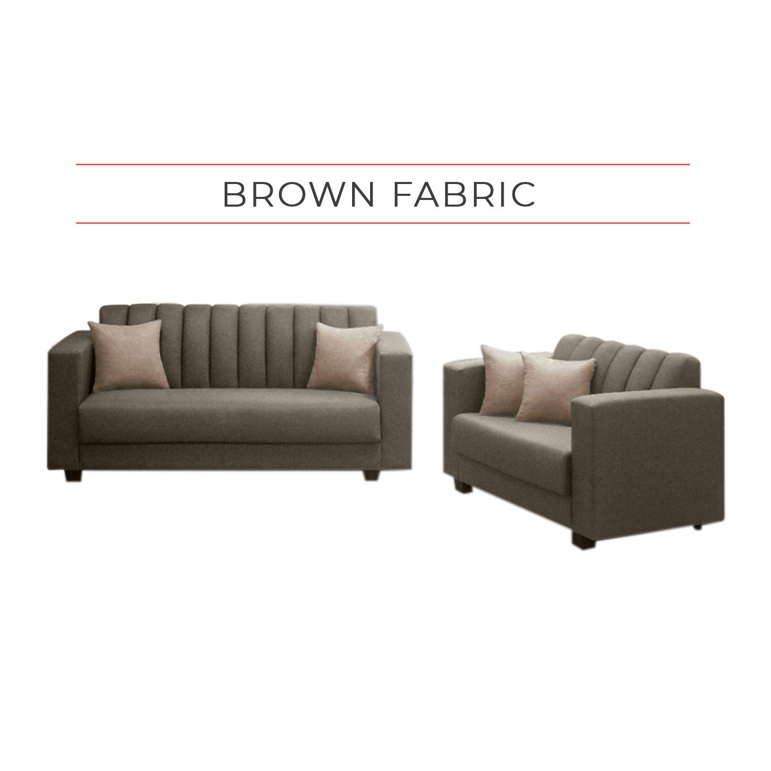 Aberdeen 2 + 3 seater Sofa L-shape with ottoman in 4 Colours