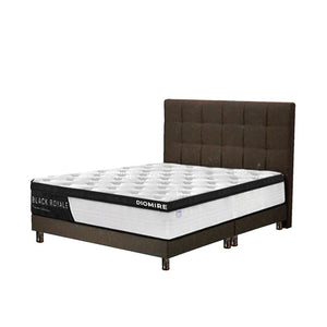 Axia Series Fabric Divan Bed Frame With 4-inch Chrome Legs In Single, Super Single, Queen, And King Size-Bed Frame-Furnituremart.sg