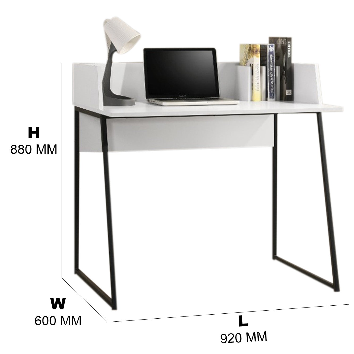 Metis Series 3 Writing Table Series Wooden Study Desk/Computer Table