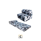 Viro 2 in 1 Convertible Sofa Beds 5 Designs In Single, Super Single, And Queen Size