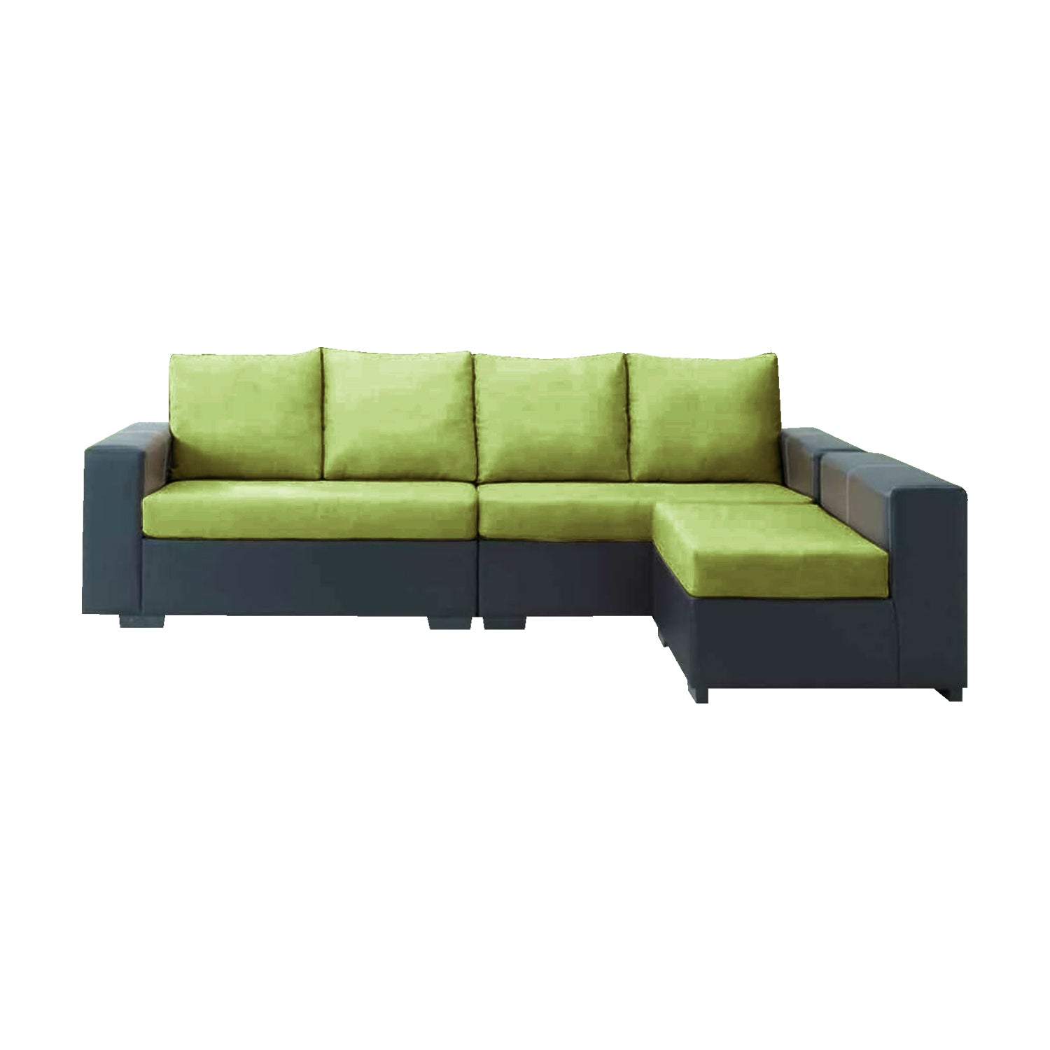 Camlann 4 Seater Sofa With Chaise Set In 6 Colours-Sofa-Furnituremart.sg
