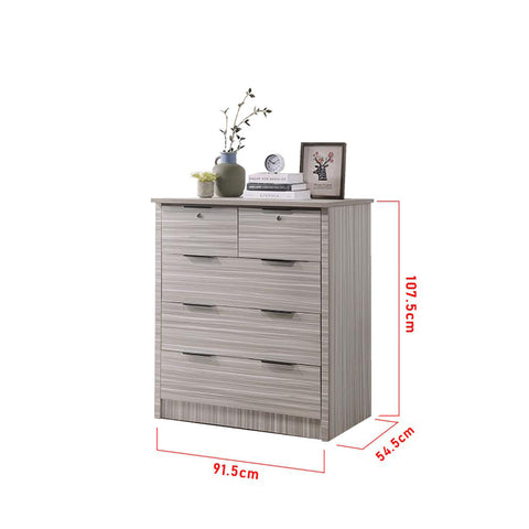 Image of Furnituremart Chandler Series modern chest of drawers
