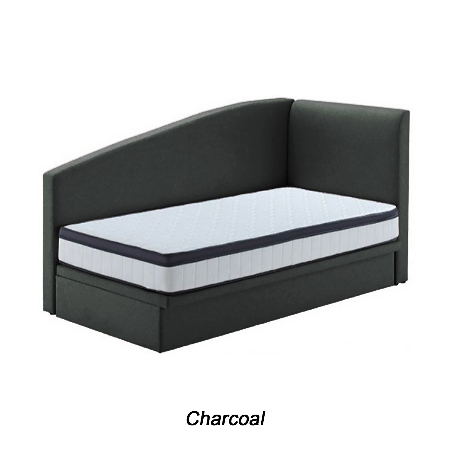 Douuan Fabric Storage Bed Frame With Mattress In Single and Super Single Size-Storage Bed-Furnituremart.sg