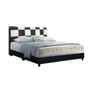 Furnituremart Checker pu leather bed