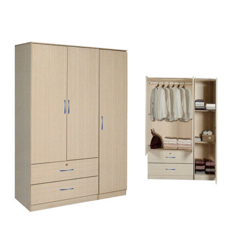 Image of Rinie Series 4 Wardrobe 3-Door with Drawers