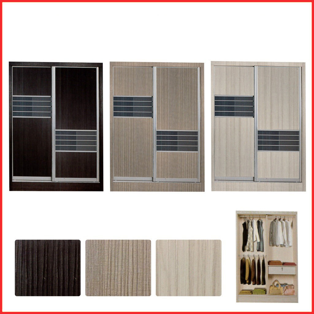 Cielo Series 2 2-Door Sliding Door Wardrobe Multicompartment