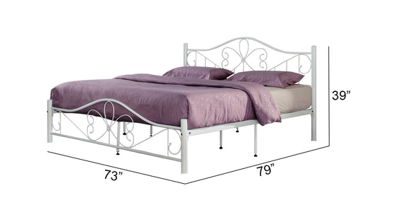 Genjie Series 1 Metal Bed Frame in King Size