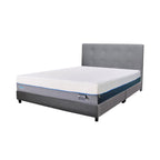 Ollie Fabric Divan Bed Frame With 10" Diomire Nasa Pedic Mattress - All Sizes Available
