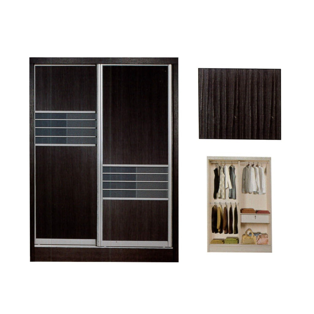 Cielo Series 2 2-Door Sliding Door Wardrobe Multicompartment