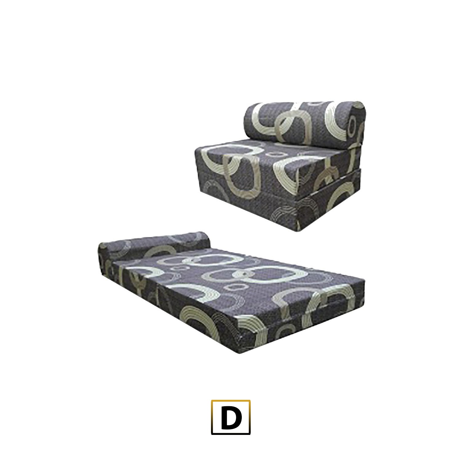 Viro 2 in 1 Convertible Sofa Beds 5 Designs In Single, Super Single, And Queen Size