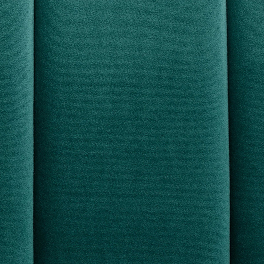 Nordic Post Modern Velvet Fabric Sofa Light Luxury Little Three People Living Room Sofa, Green