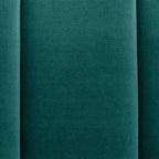 Nordic Post Modern Velvet Fabric Sofa Light Luxury Little Three People Living Room Sofa, Green
