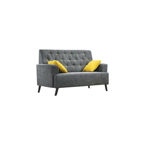 Diana leather sofa with chaise