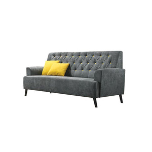 Diana 1/2/3 Seater Fabric/ Leather Sofa Set with Stool In 6 Colours-Sofa-Furnituremart.sg