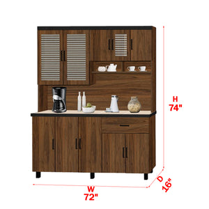 Bally Series 20 Series Tall Kitchen Cabinet with Drawers. Fully Assembled