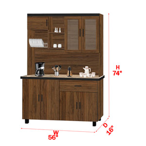 Bally Series 17 Series Tall Kitchen Cabinet with Drawers. Fully Assembled