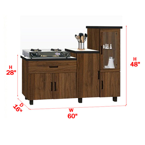 Image of Bally Series 11 Kitchen Cabinet/ Cooking Cabinet/ Gas Stove Cabinet/ Gas Cabinet. Fully Assembled