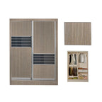 Cielo Series 2 2-Door Sliding Door Wardrobe Multicompartment