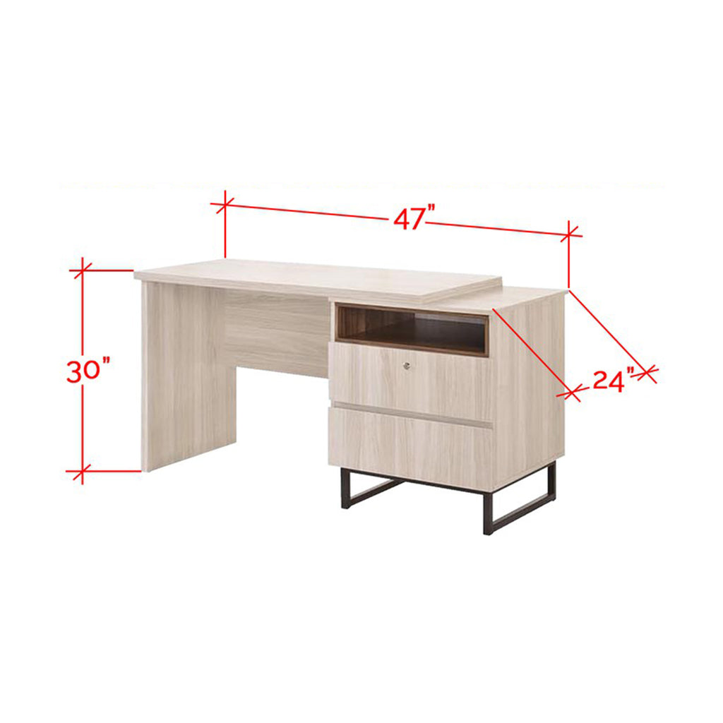Furnituremart Edo Study Desk With Drawers