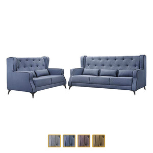 Furnituremart Elizabeth Mid Century High Back designer sofa