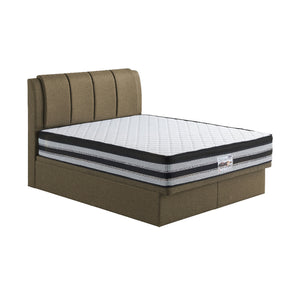 Elizza Series Fabric /Leather Storage Divan In Single, Super Single, Queen, and King Size-Bed Frame-Furnituremart.sg