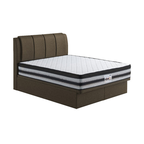 Elizza Series Fabric /Leather Storage Divan In Single, Super Single, Queen, and King Size-Bed Frame-Furnituremart.sg